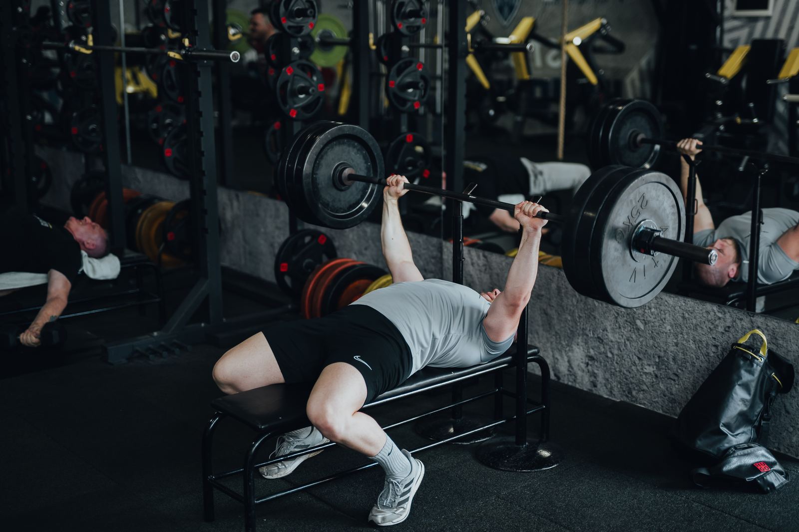 Tarik Bešlija — bench press